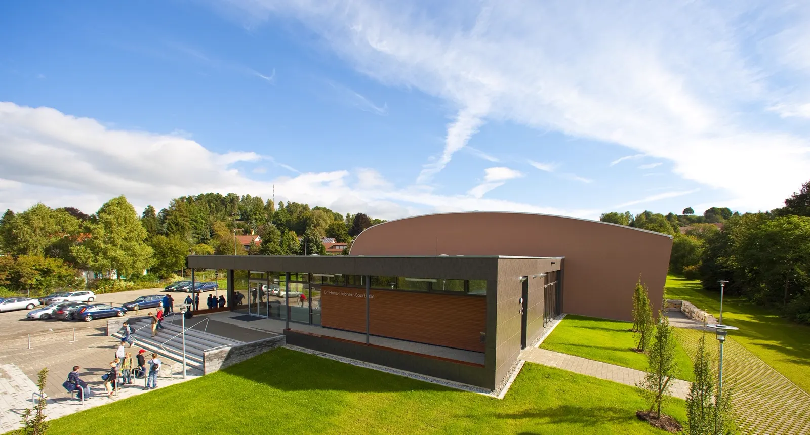 Dr. Hans-Liebherr-Sporthalle Ochsenhausen – Neubau